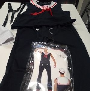 Mens Halloween Sailor Costume